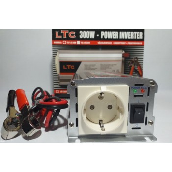 Инвертор (преобразователь) 12V-220V 300W BILTEMA (Тайвань, Швеция)